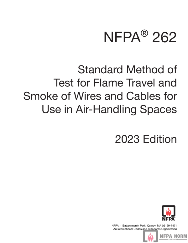 NFPA 262 PDF NFPA 262 PDF